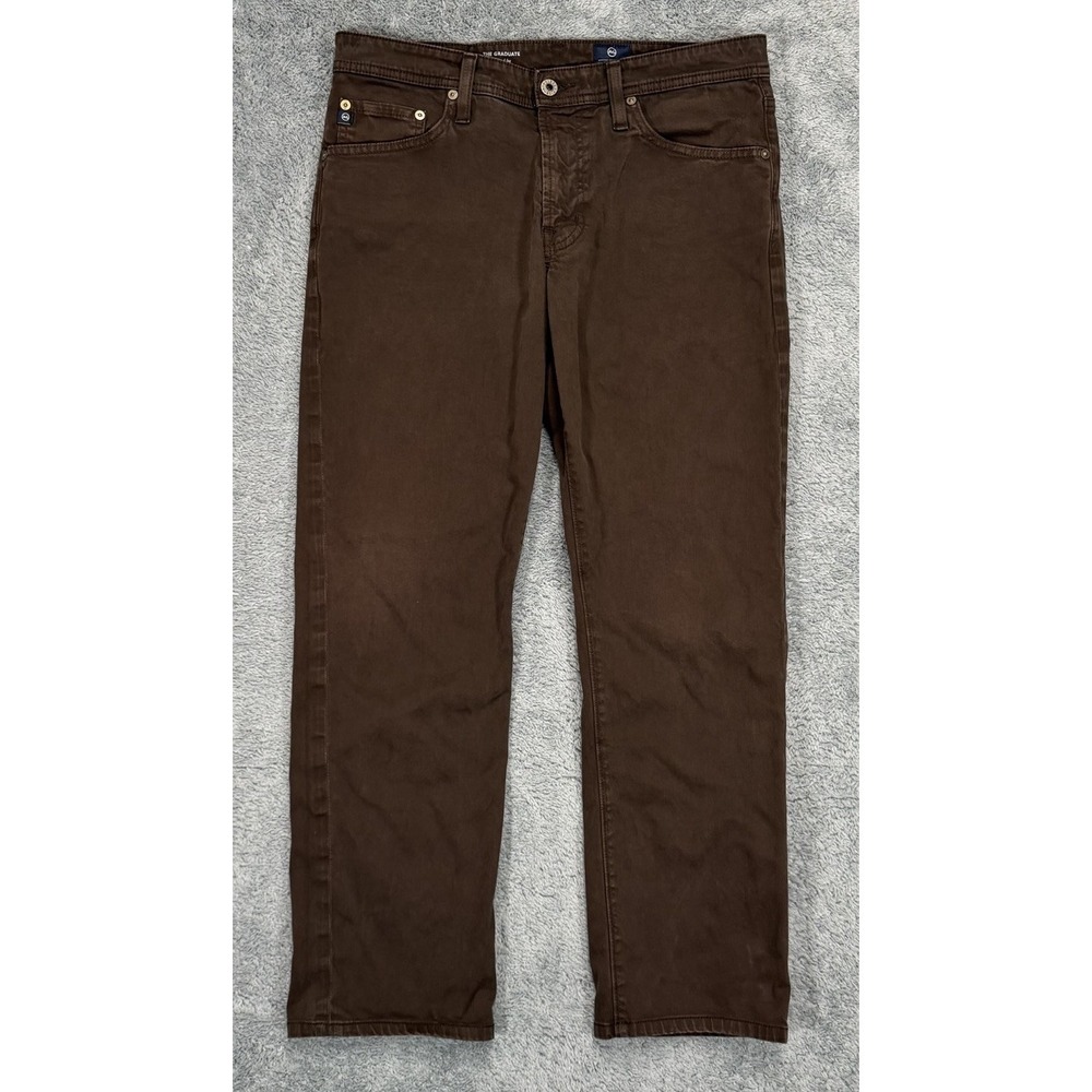 Adriano Goldschmied The Graduate Tailored Leg Jeans Mens 32x28* Brown Stretch